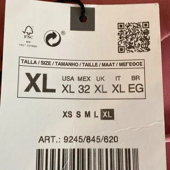 Zara Pink Satin Midi Dress - Picture 10 of 13